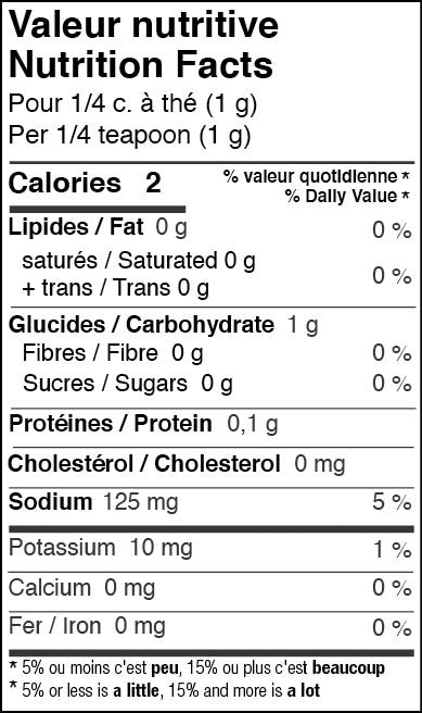 #0003# Épices BBQ Steak 175 g